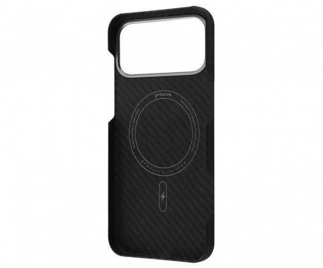 Чехол Proove Carbon Slim with Magnetic Ring iPhone 17 Pro Max (black)